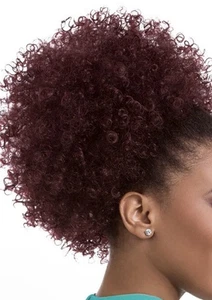 SENSATIONNEL INSTANT PONY SYNTHETIC DRAWSTRING PONYTAIL Color- Natural Afro 10 - Picture 1 of 7