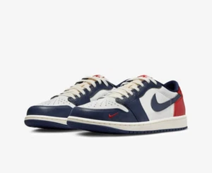 Nike Air Jordan 1 Retro OG Low Howard University Size 8.5 HQ2993-100 - Picture 1 of 6