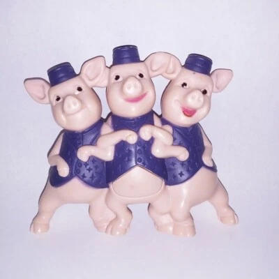Juguete para niños Three Little Pigs Shrek Dreamworks McDonalds usado *Paquete para ahorrar Foto 1 de 4