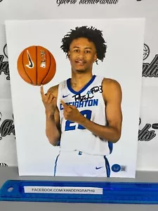 TREY ALEXANDER SIGNED AUTOGRAPHED 8x10 CREIGHTON BASKETBALL PHOTO BECKETT BAS - Picture 1 of 4