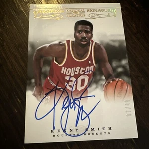 National Treasure 2012, Champions Signatures #/49, Kenny Smith, Houston Rockets. - Picture 1 of 4