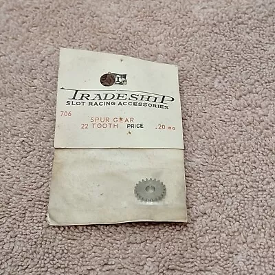 Engranaje Spur Car Tradeship vintage #706 22 dientes Foto 1 de 3