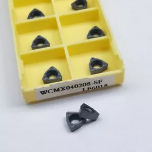 10 pz WCMX040208-SF WCMT Inserto trapano indicizzabile in carburo a U per acciaio inox - Foto 1 di 6
