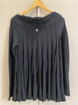 New Roberto Cavalli Class Wool and Angora Long Sleeves Knit Top, Size '42' '14' - Image 1 of 4