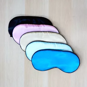 rein organisch Maulbeerbaum Seide Schlafmasken Schlafbrille Augenmaske Eye Maske - Bild 1 von 16