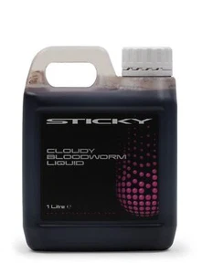 Sticky Baits Cloudy Bloodworm Liquid 1ltr NEW Carp Fishing Additive - Picture 1 of 1