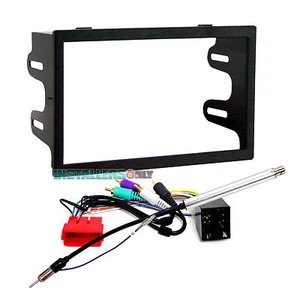 95-9012 Car Stereo Double Din Radio Install Dash Kit & Wires for Select VW w/Amp - Picture 1 of 1