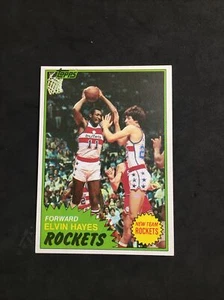 1981 TOPPS 42 ELVIN HAYES bullets/rockets HoF NM - Picture 1 of 2