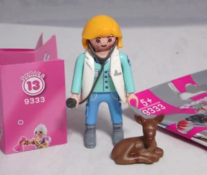 PLAYMOBIL 9333 Figures Girls Serie 13, Tierärztin Stethoskop Rehkitz Reh #7 NEU - Picture 1 of 1