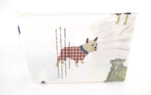 The Company Store 5 oz Flannel Doggie 2 Standard Pillow Cases New in Package - Picture 1 of 3