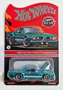 Hot Wheels 1968 Custom Plymouth Barracuda RLC Exclusive - 1:64 - Picture 1 of 8