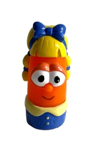 Veggie Tales Laura Carrot Pigtails Figur Blue Bow 2002 Blue Box 2,75" Big Idea - Bild 1 von 8
