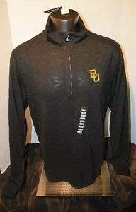 Levelwear NCAA Baylor Bears para hombre 1/4 con cremallera. Suéter Hudson S-XL nuevo con etiquetas - Imagen 1 de 5