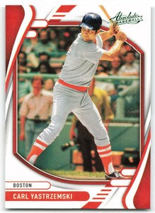 2022 Panini Absolute Carl Yastrzemski Retail Green Foil  82 Boston Red Sox