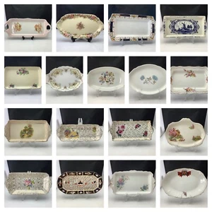 Choice of Vintage China Sandwich Plates and Dressing Table Trays £1.95 - £12.95 - Picture 1 of 80
