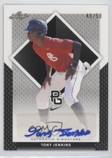 2016 Leaf Perfect Game National Showcase Black /50 Tony Jenkins #BA-112 Auto