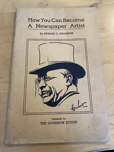 How To Become A Newspaper Artist. 1914 Great Pictures Inside. 3.5 Grade - Picture 1 of 9