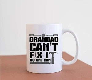 Funny Mug Coffee Tea Cup Gift Idea Rude Mug Ceramic If Grandad Cant Fix It M052 - Picture 1 of 2