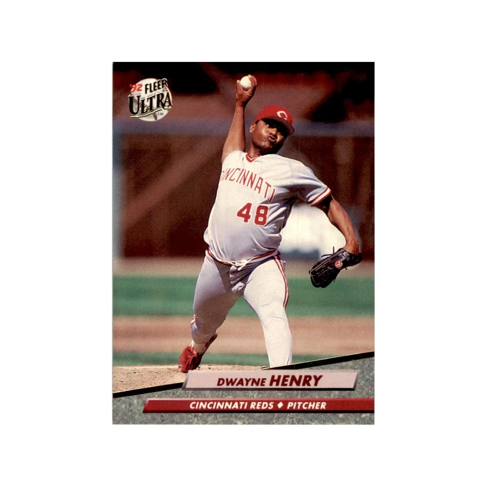 1992 Fleer Ultra Dwayne Henry Baseball Cards #483 - Image 1 of 3