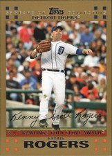 2007 (TIGERS) Topps Gold #304 Kenny Rogers GG/2007