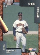1992 Idaho Falls Gems Fleer/ProCards #3511 Chris Rusciano