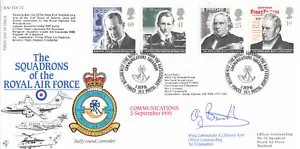 (139667) LIQUIDACIÓN Marconi Hill FIRMADO RAF FDC32 FDC 32 Comms Squadron BFPS 1998 - Imagen 1 de 2