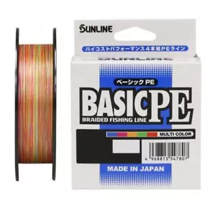 Geflochtene Leine Fischen Sunline Basic PE 150 MT Spinnfischen Eging Trola See - Bild 1 von 5
