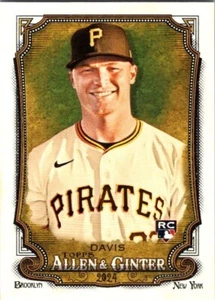 2024 Topps Allen & Ginter #4 Henry Davis Rookie Card Pirates - Bild 1 von 2