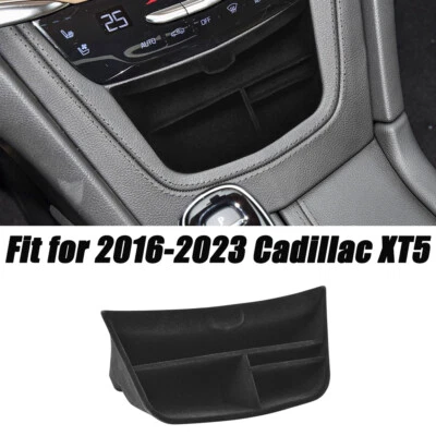 Fit For Cadillac XT5 2016-2023 Central Storage Container Box Insert Cover Trim - Image 1 of 4