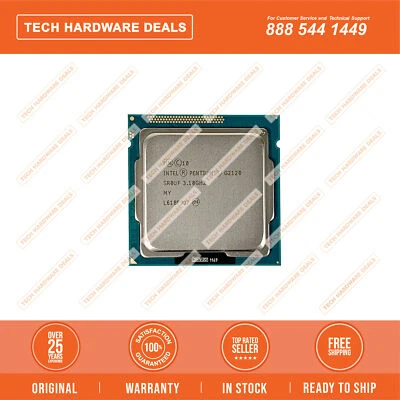 SR0UF  NEW BULK Intel Pentium G2120 (3M Cache 2-core 3.10 GHz) FC-LGA12C Proce - Image 1 of 2
