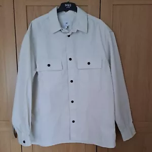 Mens Brand New H&M Water Repellent Jacket/Shirt Size Large - Picture 1 of 7