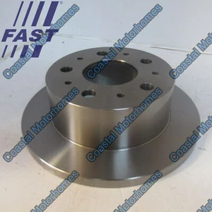 Fits Fiat Ducato Peugeot Boxer Citroen Relay Rear Brake Disc Q17 Heavy 2006-2014 - Picture 1 of 2
