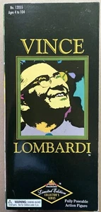 Exclusive Premiere Vince Lombardi Limited Edition Poseable Action Figure, 1998 - Picture 1 of 3