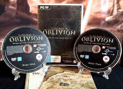 Elder Scrolls IV: Oblivion TES:IV GoTY Edition Retro PC Game [CIB Complete+Map] - Image 1 of 4