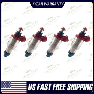 4Pcs Fuel Injectors A46-000001 For Nissan RB20DET SKYLINE 200SX 180SX - Picture 1 of 6