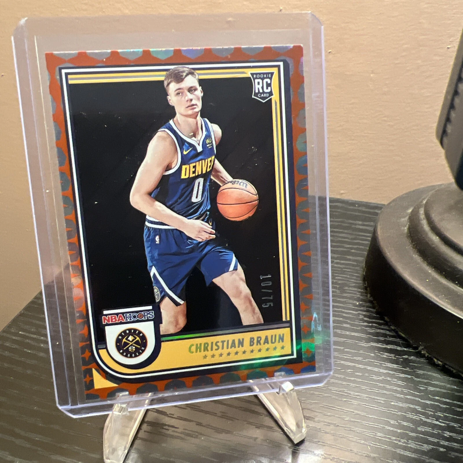 2022-23 Panini NBA Hoops - Rookies Gravity #251 Christian Braun /75 (RC)