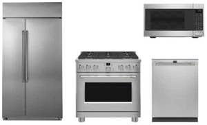 GE Cafe Pro Package with 36" Pro Range and 42" Refrigerator - Picture 1 of 5