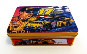 Caja de hojalata NASCAR #17 Matt Kenseth DeWalt Racing VACÍA lata coleccionable - Imagen 1 de 8