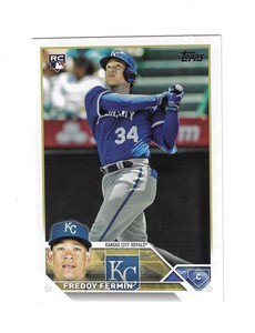 2023 Topps Update Series Freddy Fermin Rookie Card #US114