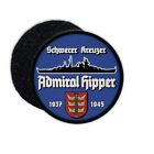 9Cm Patch Schwerer Kreuzer Admiral Hipper Kriegsmarine Aufnäher #36396