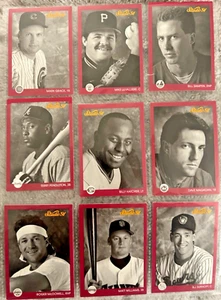Assortimento 10 Carte Baseball Studio 91 Foglia 1991 - Foto 1 di 3