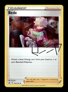 Pokemon Crown Zenith BEDE Holo 124/159 - Picture 1 of 1