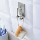  2 PCS Toothbrush Organizer Stainless Steel Hooks Holders Wall Mounted No Trace