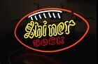 20"x16" Shiner Bock Rugby Football Neon Sign Light Lamp Visual Beer Bar L1257