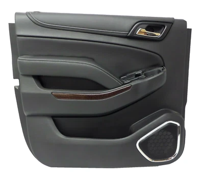 Rear Left Driver Side Door Panel Jet Black 2015-2020 Chevy Suburban GMC Yukon XL - Image 1 of 4