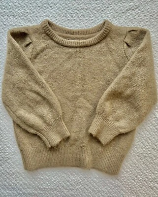 Suéter Baby Gap para niños pequeños talla 2T brillante color liso neutro Foto 1 de 4