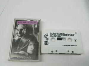 Boy Meets Girl - Reel Life Audio Cassette Tape 1988 - Picture 1 of 2