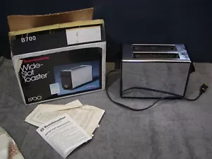TOASTMASTER B700 TOSTAPANE A FESSURA LARGA NUOVO - Foto 1 di 12