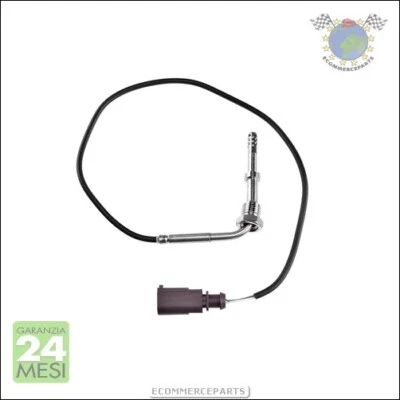 Sensore Temperatura Gas Scarico Ajs Per Vw Jetta Iii Touran Golf V Caddy Eos - Immagine 1 di 4