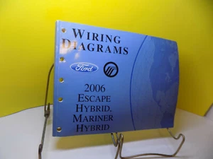 FORD Wiring Diagrams 2006 OEM Repair Manual Escape Hybrid, Mariner Hybrid - Picture 1 of 5